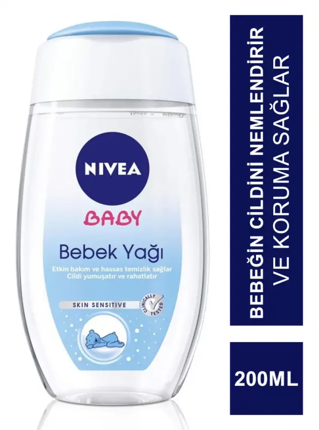 Nivea Baby Bebek Yağı 200 ml - 1