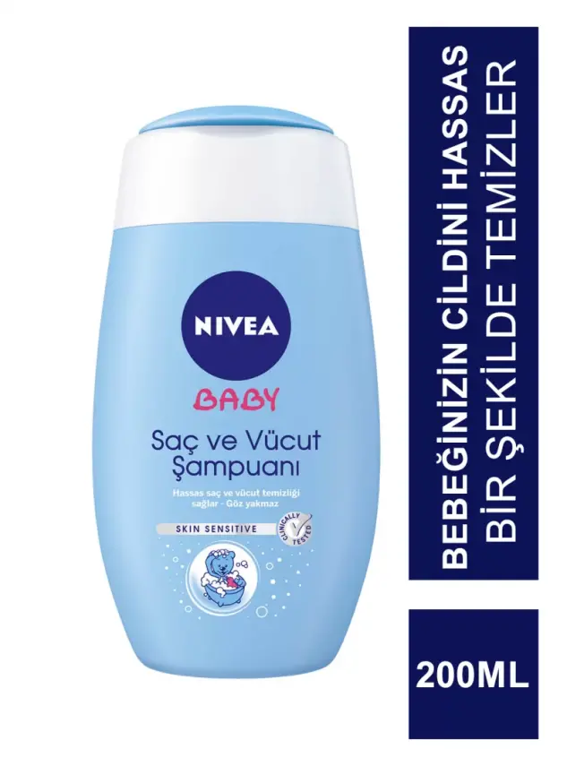 Nivea Baby Saç ve Vücut Şampuanı 200 ml - 1