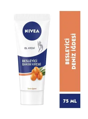 Nivea Besleyici Bakım El Kremi Deniz İğdesi 75 ml - Nivea