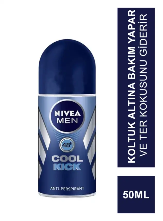 Nivea Deo For Men Cool Kick Roll-On 50 ml Erkek - 1