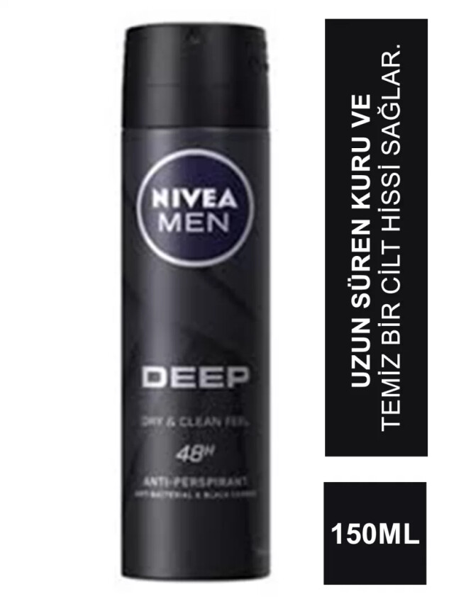Nivea Deo Men Deep Dimension Deodorant 150ml - Nivea