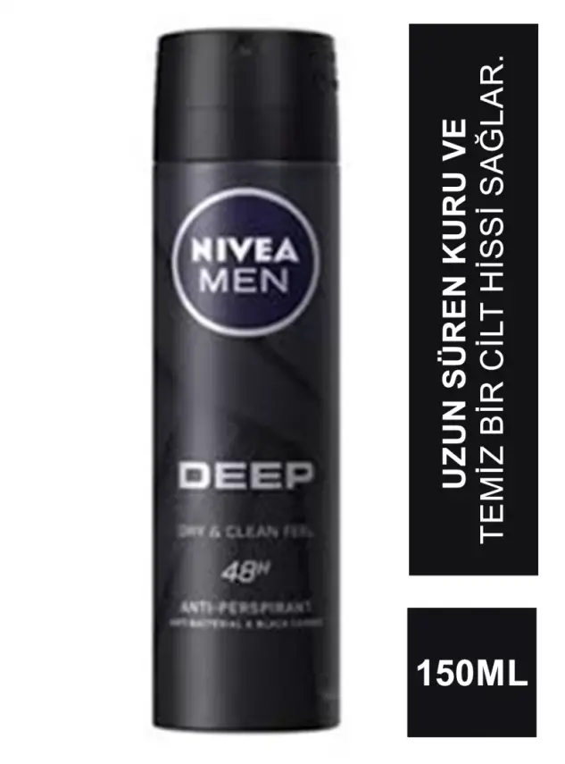 Nivea Deo Men Deep Dimension Deodorant 150ml - 1