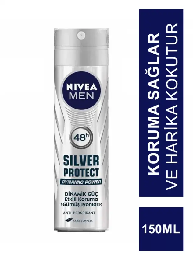 Nivea Deo Silver Protect For Men 150 ml Erkek - 2