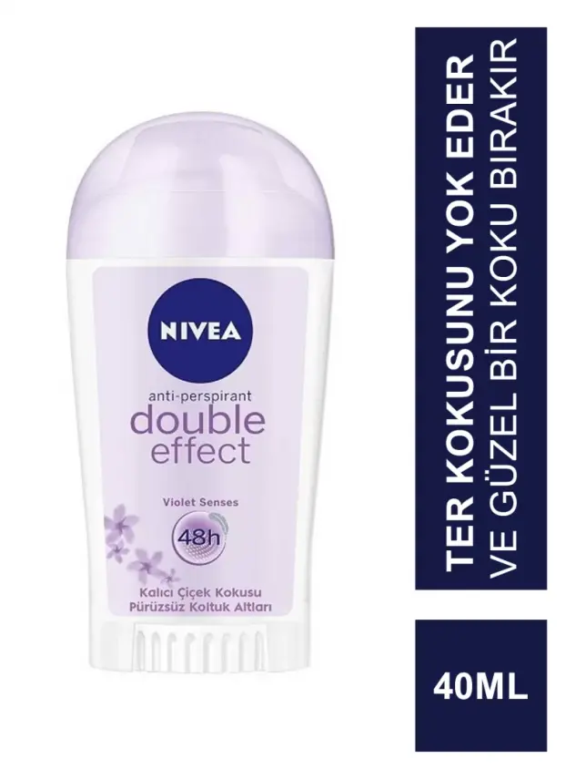 Nivea Deo Stick Double Effect 40 ml Kadın - 1