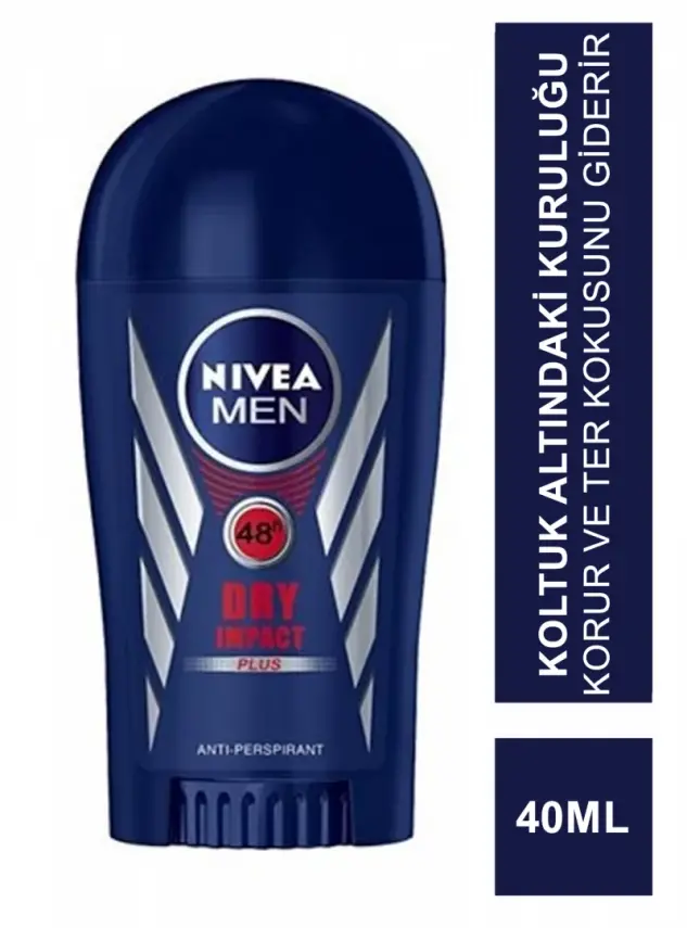 Nivea Deo Stick For Men Dry Impact 40 ml - 1