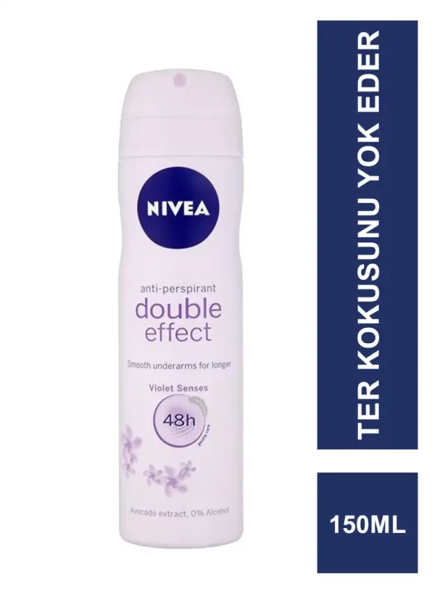 Nivea Deodorant Double Effect Mor Düşler 150 ml - 1