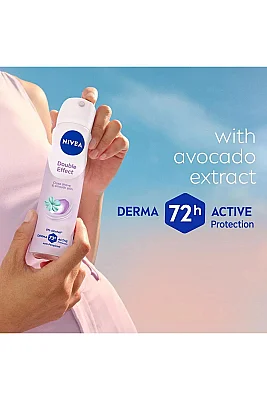 Nivea Deodorant Double Effect Mor Düşler 150 ml - 5