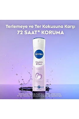 Nivea Deodorant Double Effect Mor Düşler 150 ml - 4