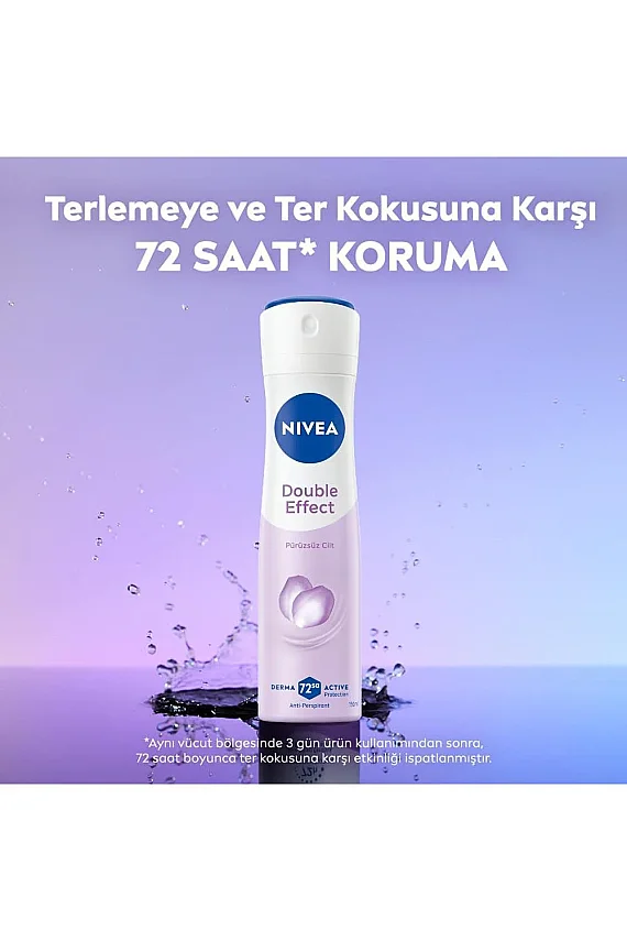 Nivea Deodorant Double Effect Mor Düşler 150 ml - 4
