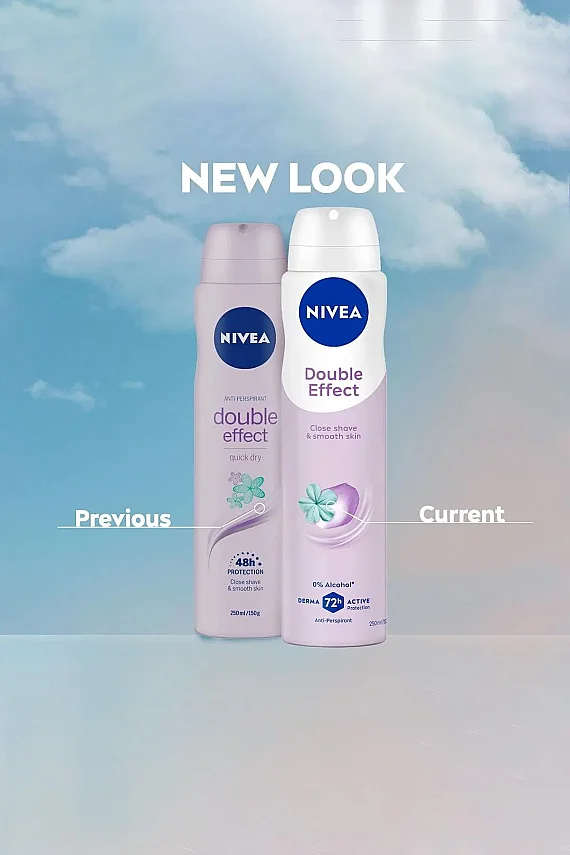 Nivea Deodorant Double Effect Mor Düşler 150 ml - 3