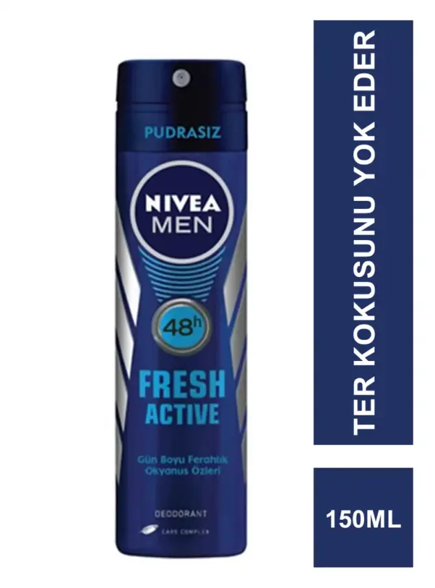 Nivea Deodorant Fresh Active For Men 150 ml Erkek - 1