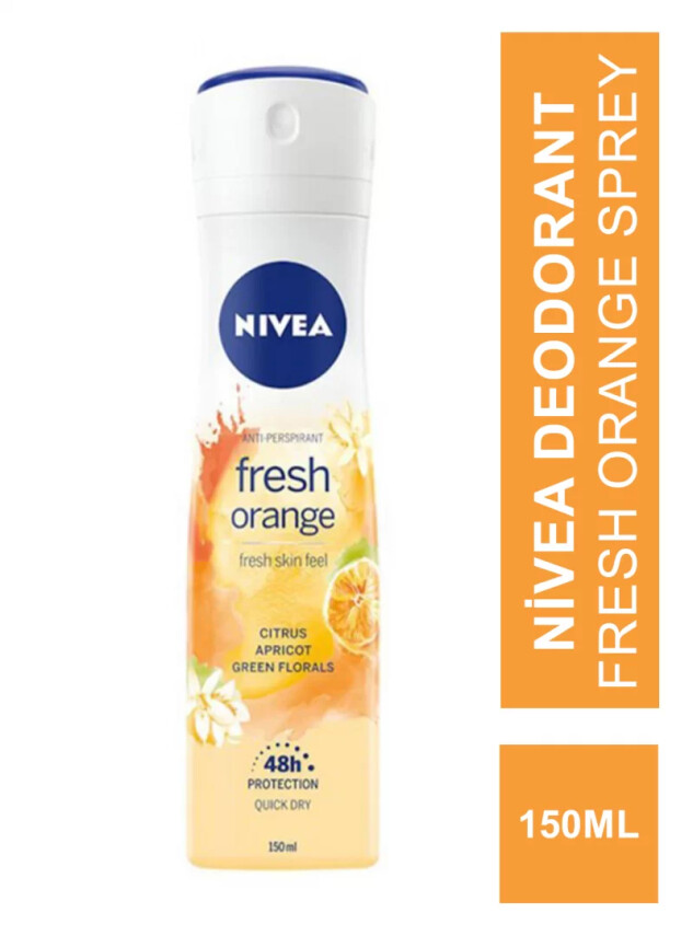 Nivea Deodorant Fresh Orange Sprey 150 Ml - Nivea