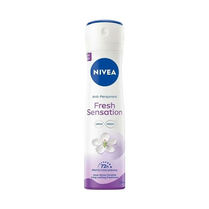 Nivea Fresh Sensation Kadın Sprey Deodorant 150 ml - 1