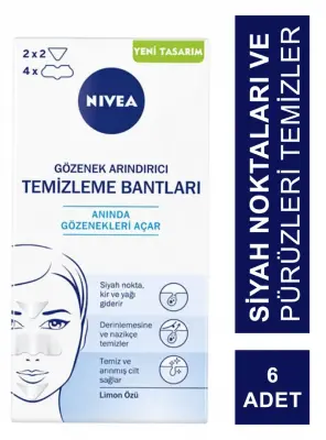 Nivea Gözenek Arındırıcı Temizleme Bantları - Nivea