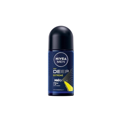 Nivea Men Deep Extreme Erkek Roll-On Deodorant 50 ml - Nivea