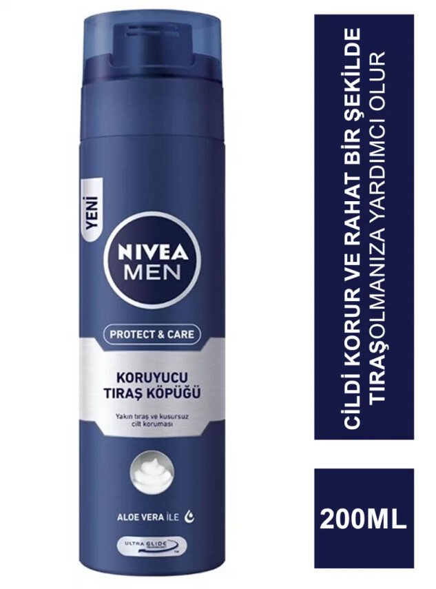Nivea Men Koruyucu Tıraş Köpüğü 200 ml - Nivea