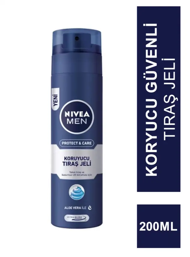 Nivea Men Protect Care Koruyucu Tıraş Jeli 200ml - 1