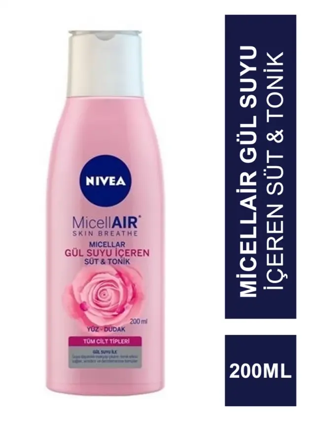 Nivea Micellair Gül Suyu İçeren Süt & Tonik 200ml - 1