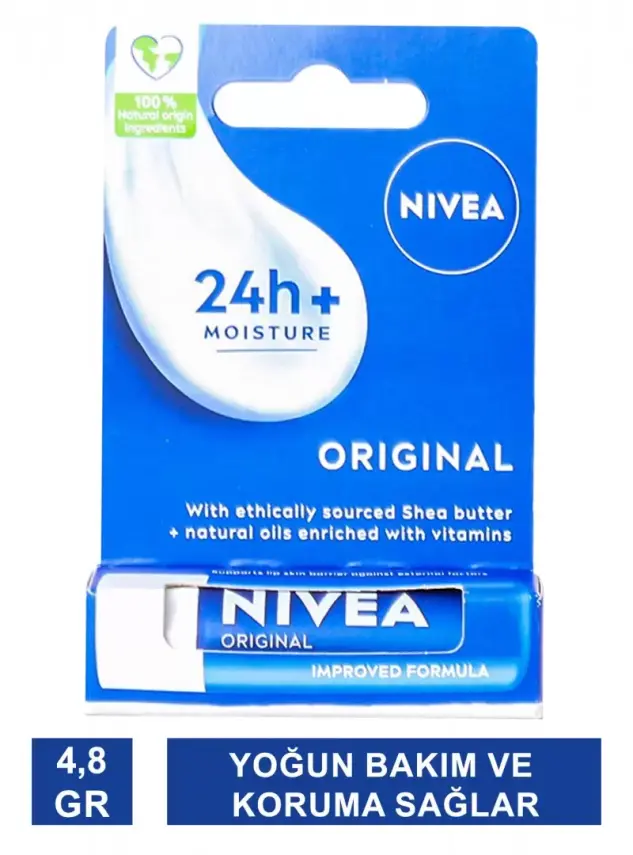 OUTLET-Nivea Orijinal Lip Stick 4,8gr - 1