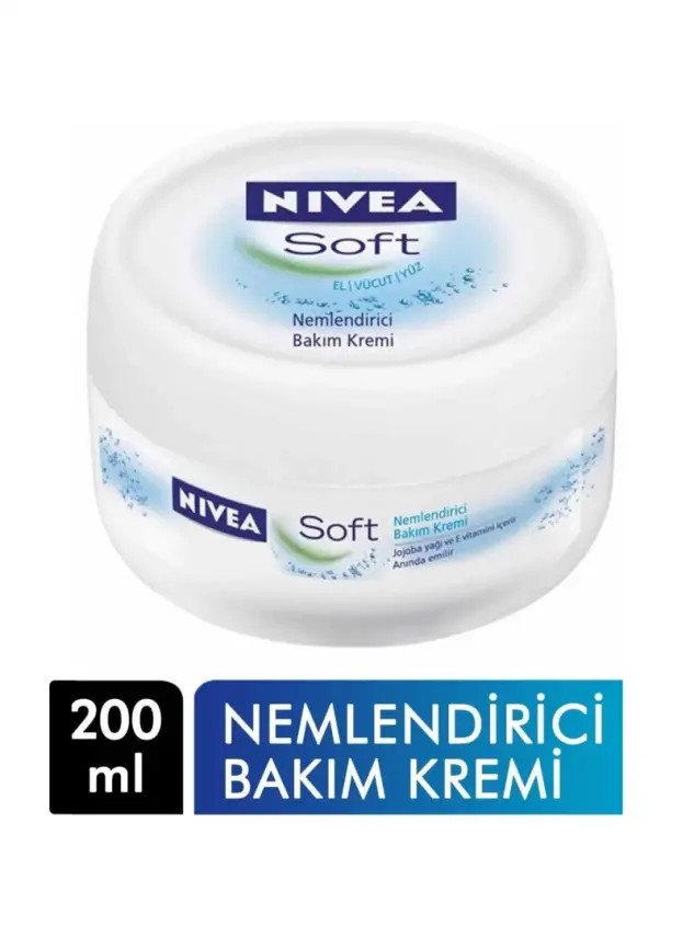 Nivea Soft Nemlendirici Bakım Kremi 200 ml - 1