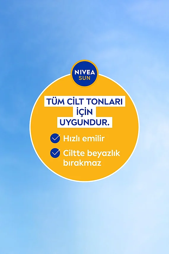 Nivea Sun SPF 50 200 ml Koruma & Nem Nemlendirici Güneş Sütü - 4