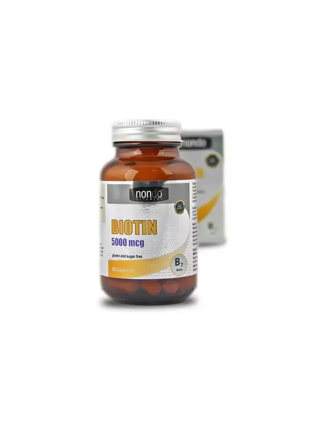 Nondo Biotin 5000mcg 30 Kapsül - 1