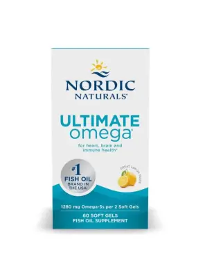 Nordic Ultimate Omega 60 Yumuşak Kapsül - Nordic Naturals