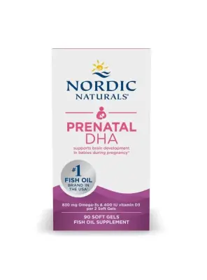 Nordics Natural Prenatal Omega-3 DHA 90 Yumuşak Kapsül - Nordic Naturals