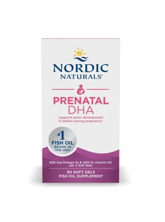 Nordics Natural Prenatal Omega-3 DHA 90 Yumuşak Kapsül - Nordic Naturals