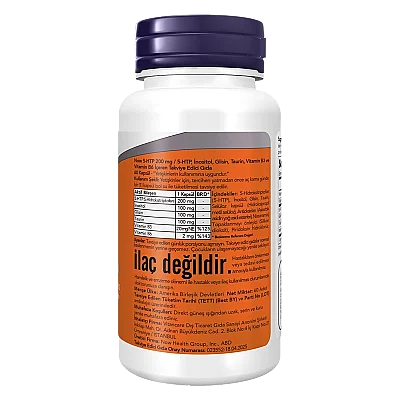 Now 5 HTP 200 mg 60 Kapsül - 2