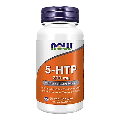 Now 5 HTP 200 mg 60 Kapsül - Now
