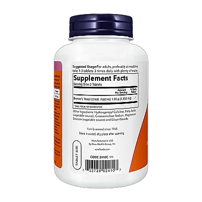 Now Brewers Yeast 200 Tablet - 3