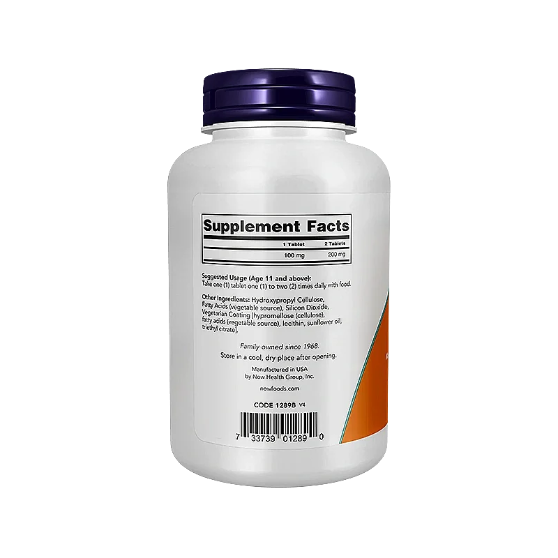 Now Magnesium Glycinate 180 Tablet - 3