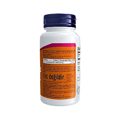Now Vitamin D3 1000 IU Takciye Edici Gıda 180 Kapsül - 2