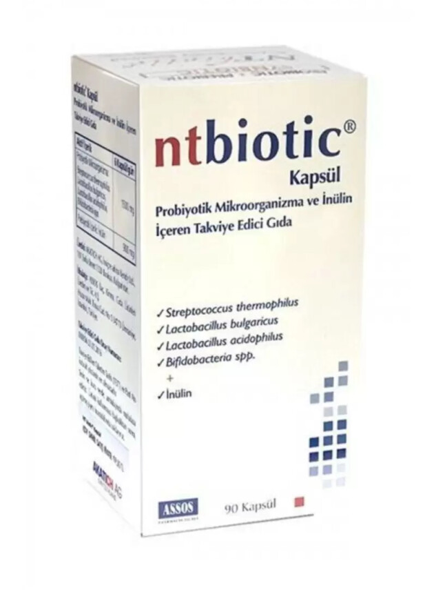 Ntbiotic 90 Kapsül - Assos