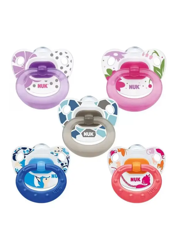 Nuk Classic Happy Days Silikon Emzik 2 Numara - 1