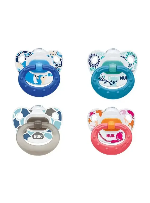 Nuk Classic Happy Days Silikon Emzik 3 Numara - 1