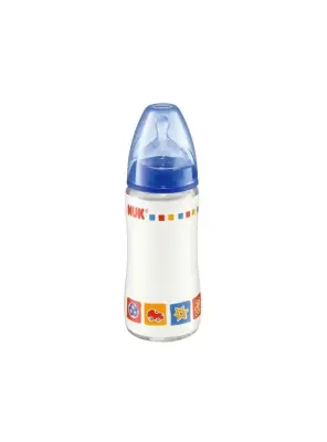 NUK FIRST CHOICE Silikon Emzikli Cam Biberon -240 ml- - 2