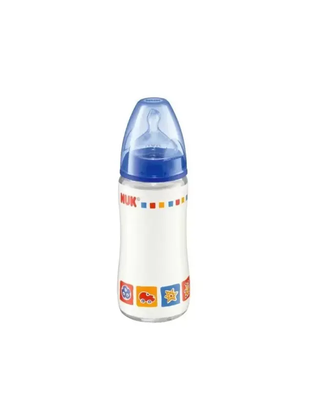 NUK FIRST CHOICE Silikon Emzikli Cam Biberon -240 ml- - 2