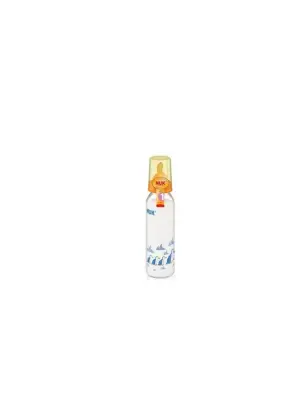 NUK Standart Kauçuk Emzikli Cam Biberon -250 ml- - 1