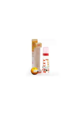 NUK Standart Silikon Emzikli PP Biberon -240 ml - 1
