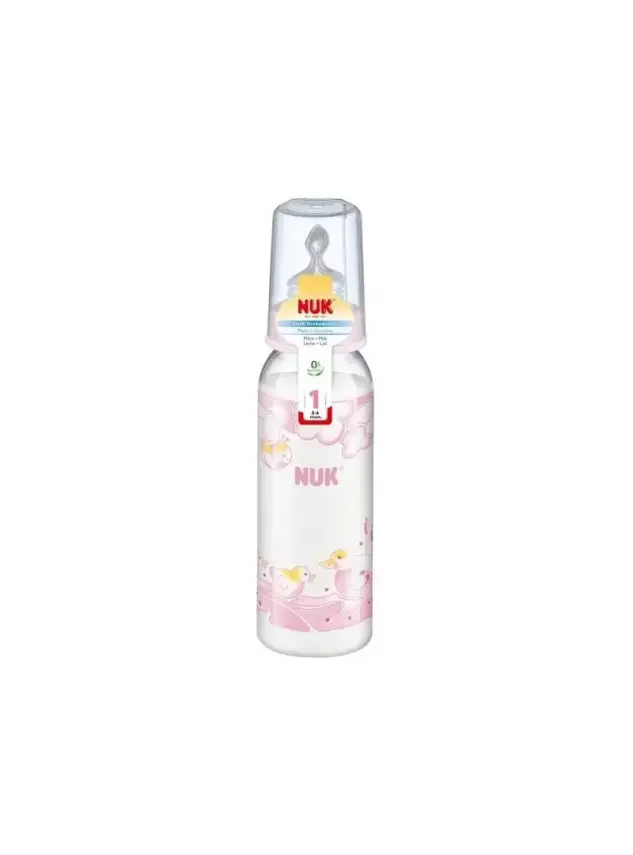 NUK Standart Silikon Emzikli PP Biberon -240 ml - 2