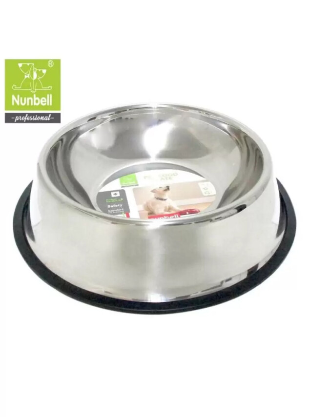 Nunbell Çelik Mama Kabı 34Cm - Nunbell
