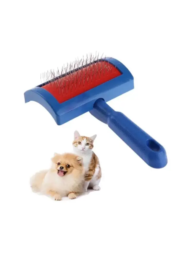 Nunbell Kedi Köpek Tarağı Yumuşak Uçlu M - 1