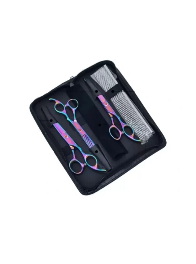 Nunbell Kedi Köpek Traş Makas Seti - Nunbell