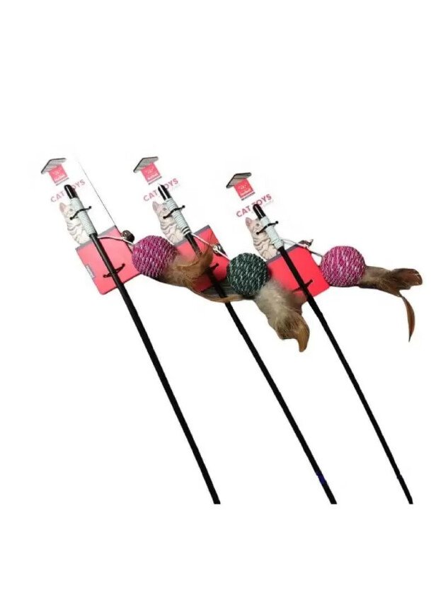 Nunbell Kedi Oltası Püsküllü Top - Nunbell