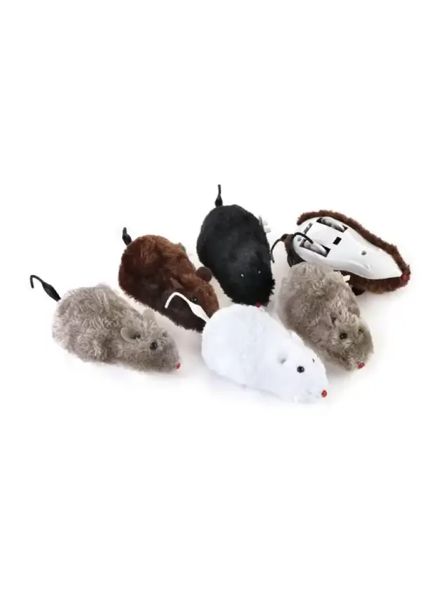 Nunbell Kedi Oyuncağı Kurmalı Fare - 1