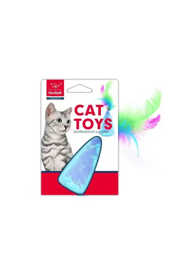 Nunbell Kedi Oyuncağı Torba Tüylü - 1