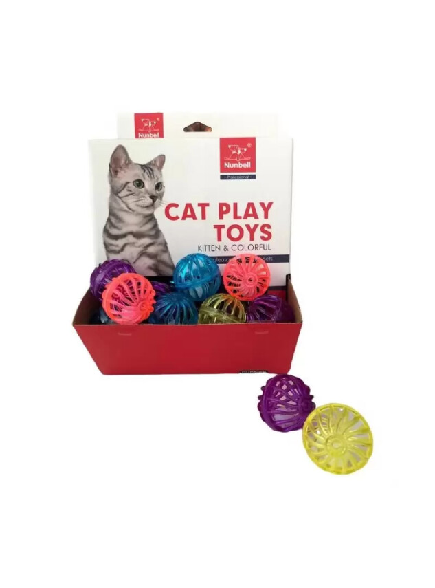 Nunbell Kedi Oyun.Renkli Top - Has