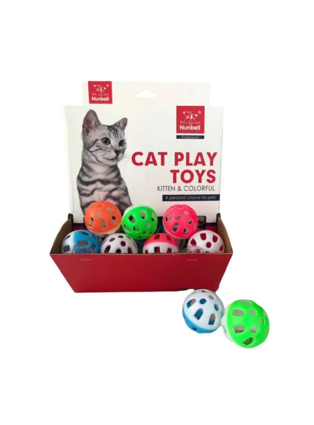 Nunbell Kedi Oyun.Renkli Top 60'Li - Has